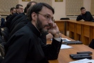 На кафедре богословия и библеистики состоялся круглый стол, посвященный вопросам Вселенских Соборов