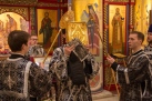 Ректор семинарии возглавил литургию Преждеосвященных Даров в Великую Среду
