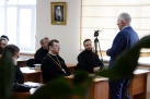 В духовной семинарии прошла встреча с московским психологом.